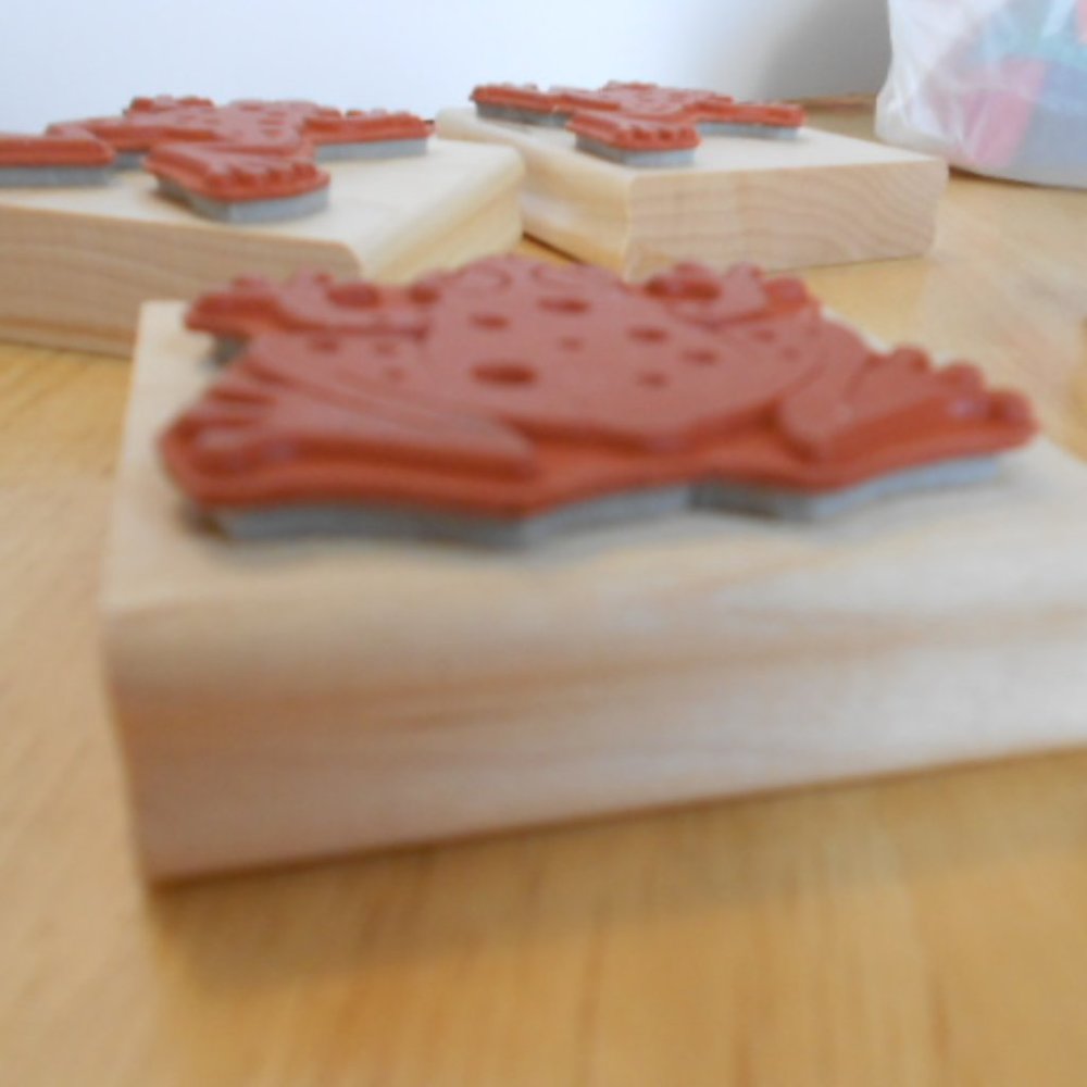Stampin Up! Set of 6 Leapfrog Rubber Stamps - Picture 10 of 12